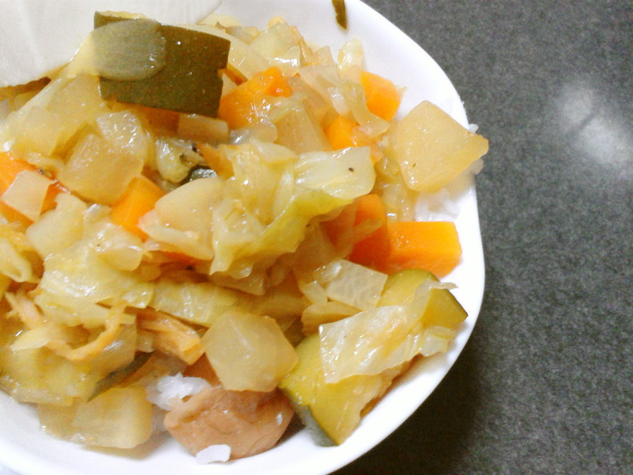 乾物と夏野菜のスープカレー♪の画像