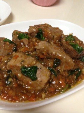豚ヒレ肉のソテー♡ニンニク餡ソース