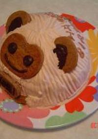 祝１歳　お猿のバースデーケーキ