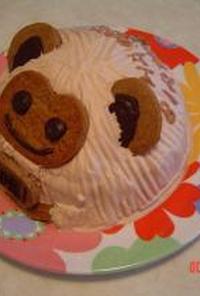 祝１歳　お猿のバースデーケーキ