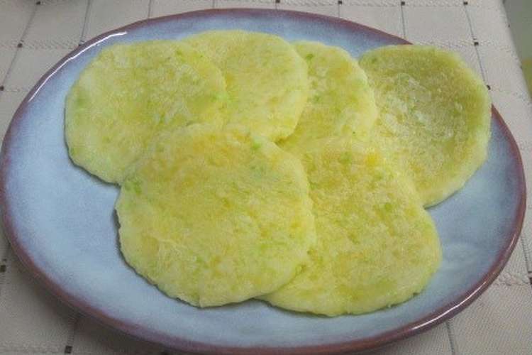 手づかみ離乳食 枝豆とじゃがいものお焼き レシピ 作り方 By Saki クックパッド 簡単おいしいみんなのレシピが350万品