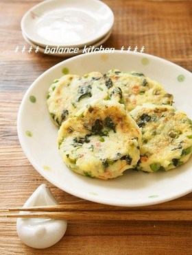 水切り不要★豆腐とワカメの落とし焼き