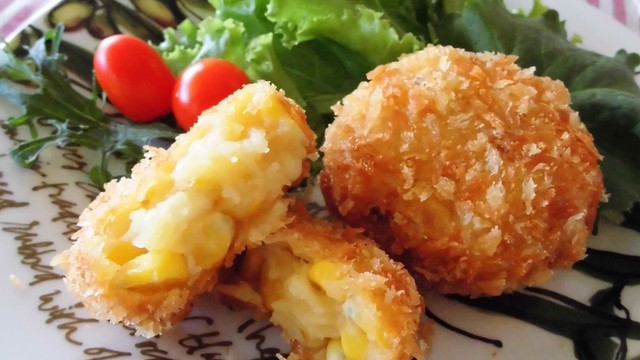 コーンコロッケ レシピ 作り方 By Yukiじるし クックパッド 簡単おいしいみんなのレシピが361万品