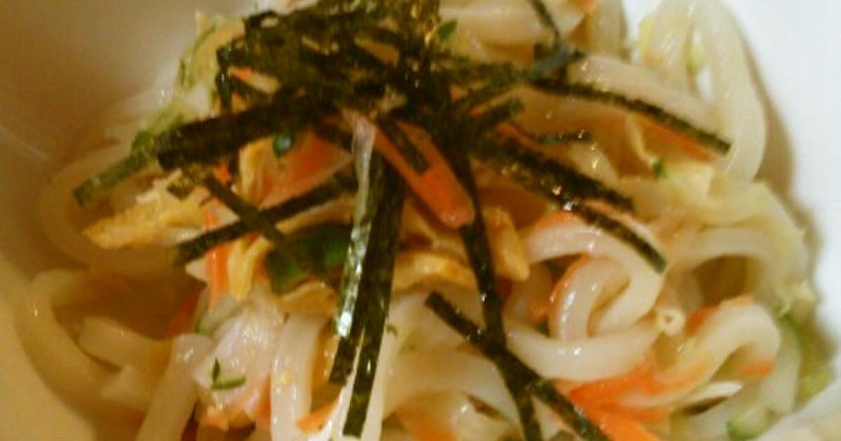 子供のための冷やしうどん レシピ 作り方 By ちゃーる5 クックパッド 簡単おいしいみんなのレシピが360万品