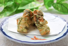 私のシンプル 竹輪磯辺揚げ