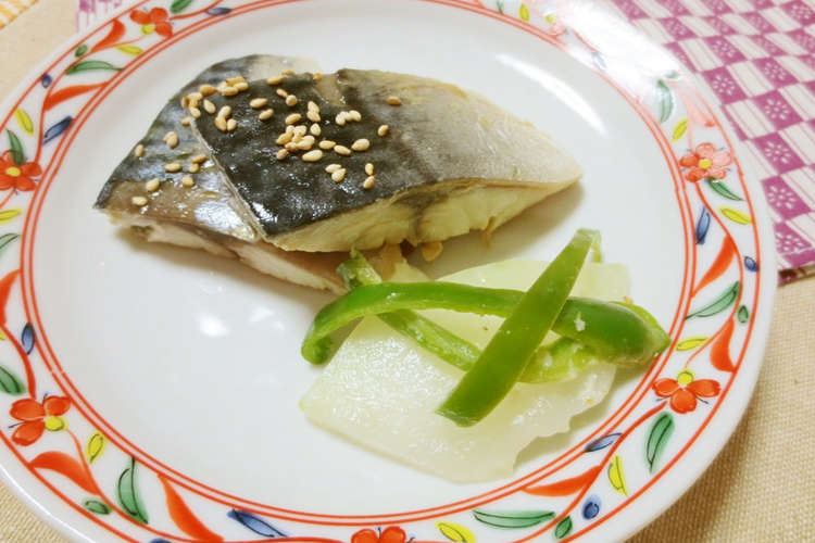 簡単 フライパンで塩さばの酒蒸し レシピ 作り方 By たまきのパパ クックパッド 簡単おいしいみんなのレシピが376万品