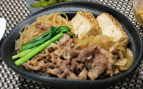 極旨~♪ 簡単すき焼き風煮&丼