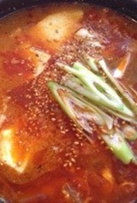 韓国本場の味！スンドゥブチゲ鍋☆純豆腐☆