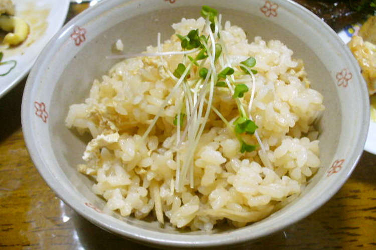 夏にさっぱり 生姜ごはん レシピ 作り方 By Satoママン クックパッド 簡単おいしいみんなのレシピが352万品