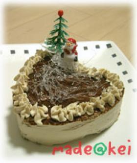 05年クリスマスケーキティラミス風ケーキ