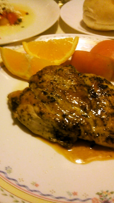 鶏胸肉のバジルオイル風味　の画像