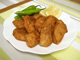 お弁当にも♪まぐろのサクサク竜田揚げ