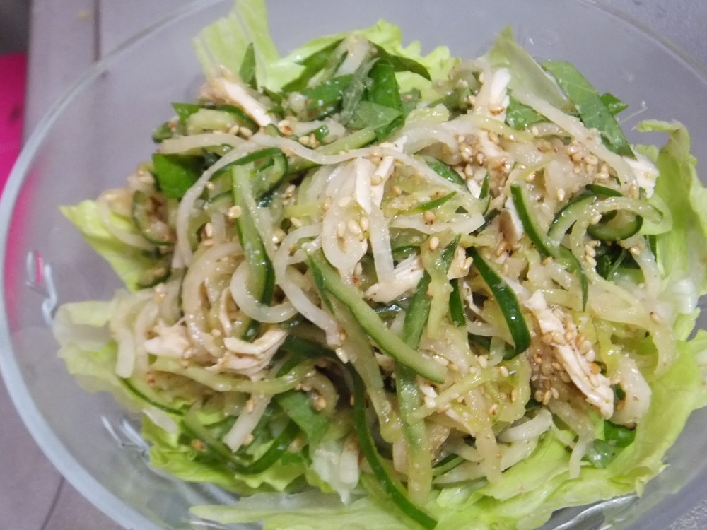 大根とキュウリのサラダ レシピ