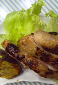 簡単☆塩麹鶏モモ肉のソテー