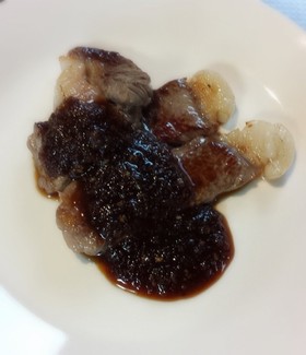 黒ニンニクで自家製焼き肉のタレ