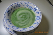 ほうれん草のポタージュスープの写真