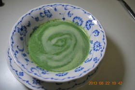 ほうれん草のポタージュスープ
