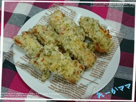 ★リメイク★ポテサラちくわの天ぷら