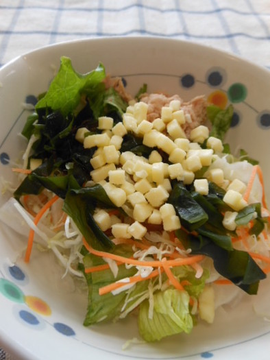 チーズ入り☆海藻サラダの写真