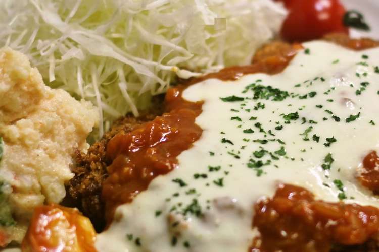 トマト チーズのwソースでチキンカツ レシピ 作り方 By クッキングsパパ クックパッド 簡単おいしいみんなのレシピが360万品