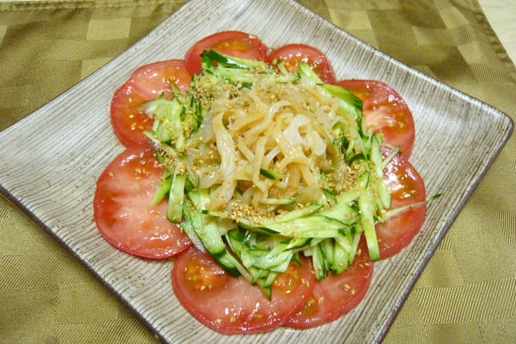 きゅうりとクラゲの中華風酢の物 レシピ 作り方 By デカちゃん クックパッド 簡単おいしいみんなのレシピが361万品