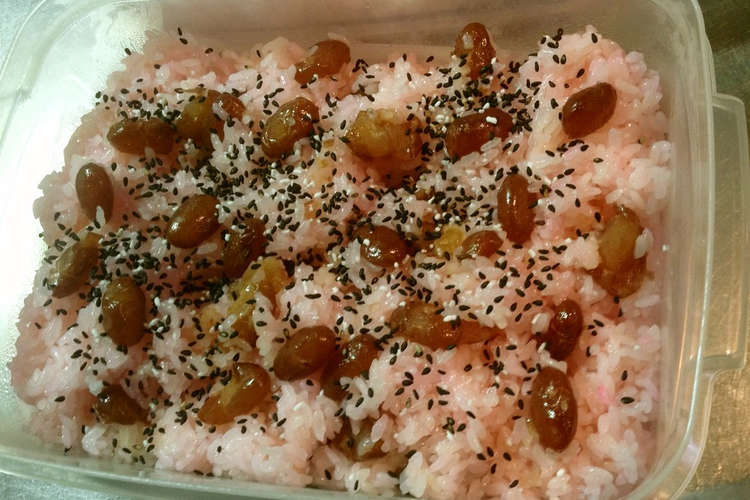 甘い北海道のお赤飯 レシピ 作り方 By まりえぐ クックパッド 簡単おいしいみんなのレシピが356万品