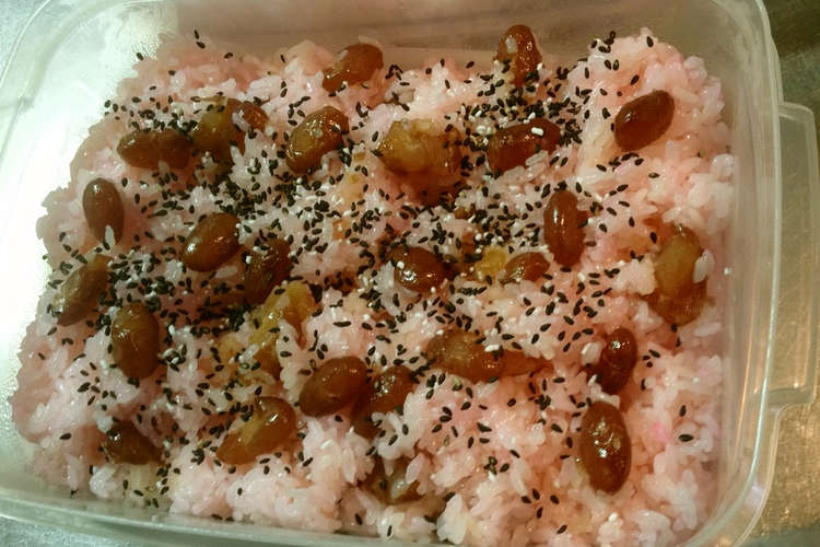 甘い北海道のお赤飯 レシピ 作り方 By まりえぐ クックパッド 簡単おいしいみんなのレシピが366万品