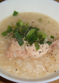 サムゲタン風スープ粥