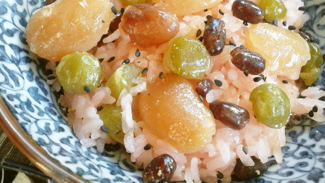 炊飯器でいろどり甘納豆お赤飯 レシピ 作り方 By ひな祭り クックパッド 簡単おいしいみんなのレシピが355万品
