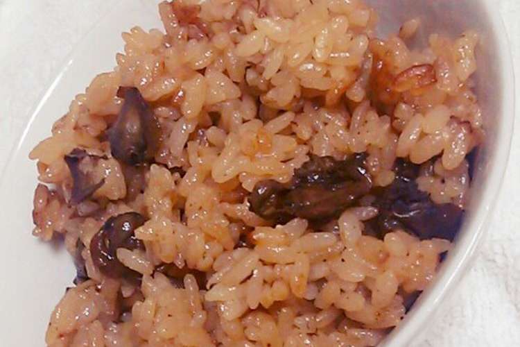 材料２つ 簡単 赤貝の炊き込みご飯 レシピ 作り方 By ラテてる クックパッド 簡単おいしいみんなのレシピが367万品