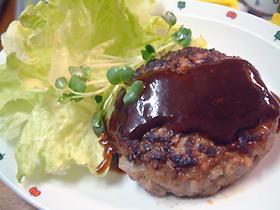 ふんわりハンバーグ♪