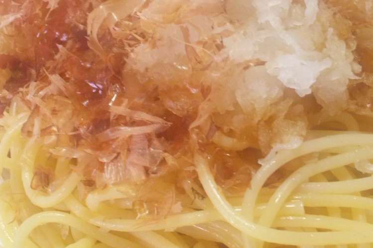 おろしポン酢の和風パスタ 胃もたれに レシピ 作り方 By ゆんやともも クックパッド 簡単おいしいみんなのレシピが373万品