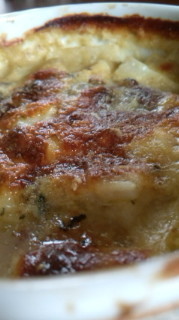 牡蠣と長芋の味噌チーズグラタンの画像