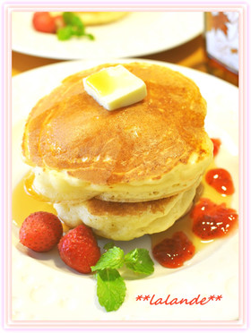 超❥❥ふんわふんわのホットケーキ