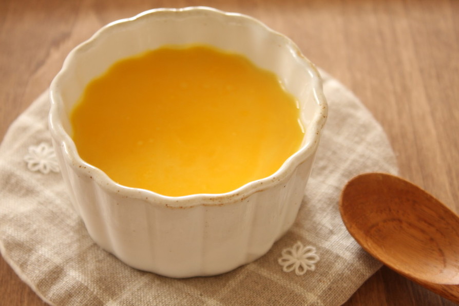 かぼちゃの冷たいスープの画像