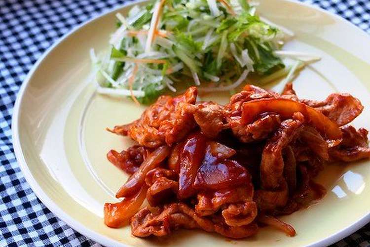 ちょっと自慢 我が家のポークチャップ レシピ 作り方 By カナルセット クックパッド 簡単おいしいみんなのレシピが366万品