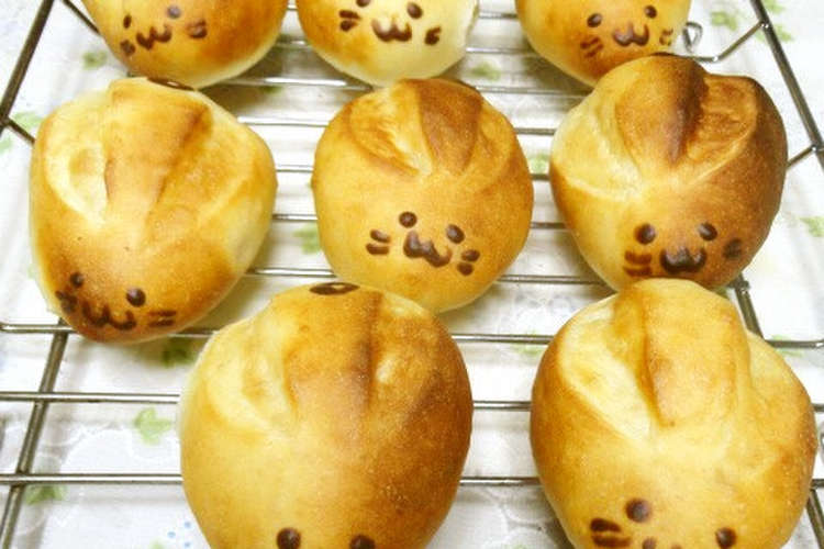 うさぎのパン レシピ 作り方 By Nekomumu クックパッド 簡単おいしいみんなのレシピが353万品