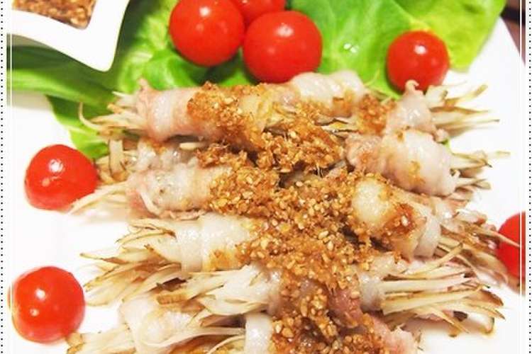 千切り牛蒡の豚巻き レシピ 作り方 By しばちゃま クックパッド 簡単おいしいみんなのレシピが354万品
