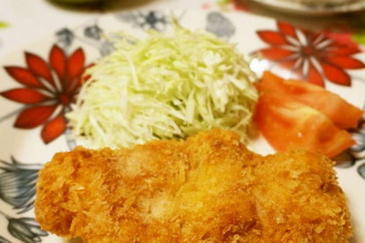 バッター液でサクサク チキンカツ レシピ 作り方 By ゆうゆう0221 クックパッド