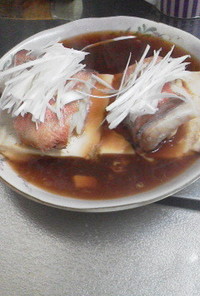 中華料理人直伝 レンジで魚と豆腐の蒸し物