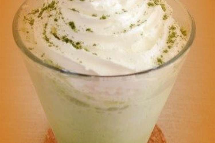 スタバの抹茶フラペチーノ 再現 レシピ 作り方 By おいちャん クックパッド 簡単おいしいみんなのレシピが357万品