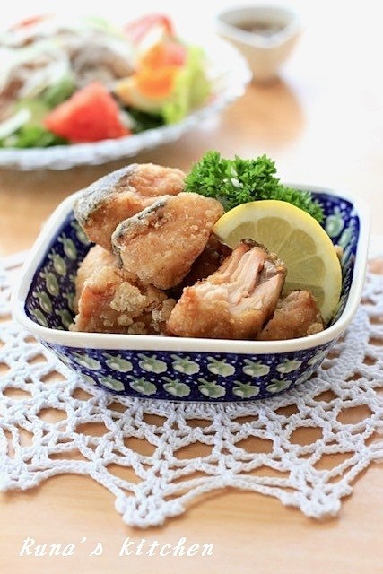 おつまみ・お弁当に♡ひとくち秋鮭ザンギ