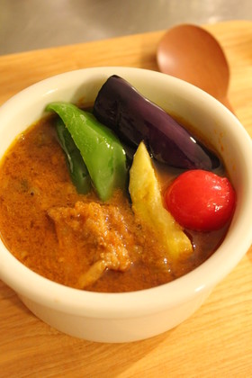 ◆ 夏野菜のスープカレー ◆