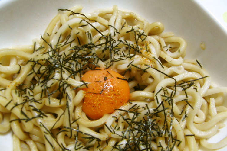 釜たま うどん 甘タレで召し上がれ レシピ 作り方 By 3coco クックパッド