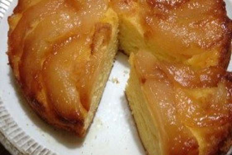 とっても簡単 梨のケーキ レシピ 作り方 By ゆこるん クックパッド 簡単おいしいみんなのレシピが376万品