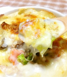 お気に入りカフェの野菜ドリア♡