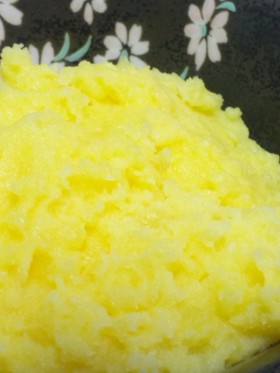 じゃが芋が薩摩芋に!スイートポテト風