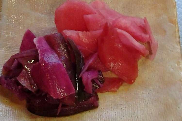 手作り紅生姜 レシピ 作り方 By のりままレストラン クックパッド 簡単おいしいみんなのレシピが355万品