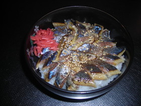秋の味覚!さんまの炙りきずし丼