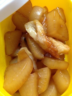 常備できない!ちくわ大根照り煮!